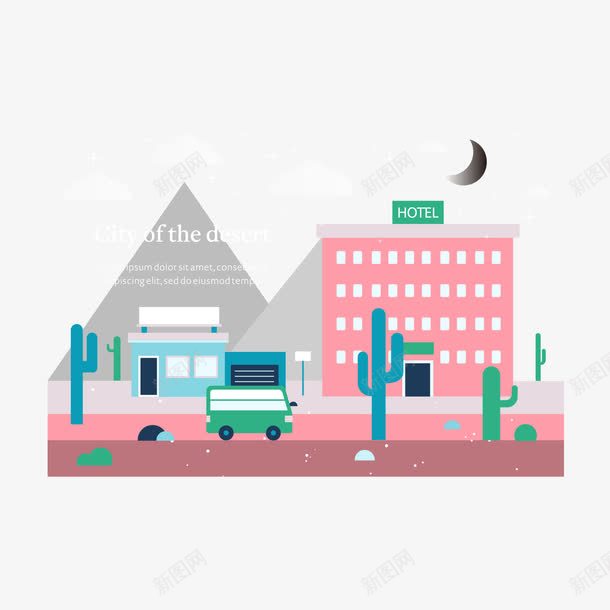 商业晚上交通矢量图ai免抠素材_新图网 https://ixintu.com 光 城市 塔 小径 建筑 户外 拍X光线 时间架构 晚上 标志线 汽车 汽车先 沥青 矢量图 红色 街 轮廓 道路