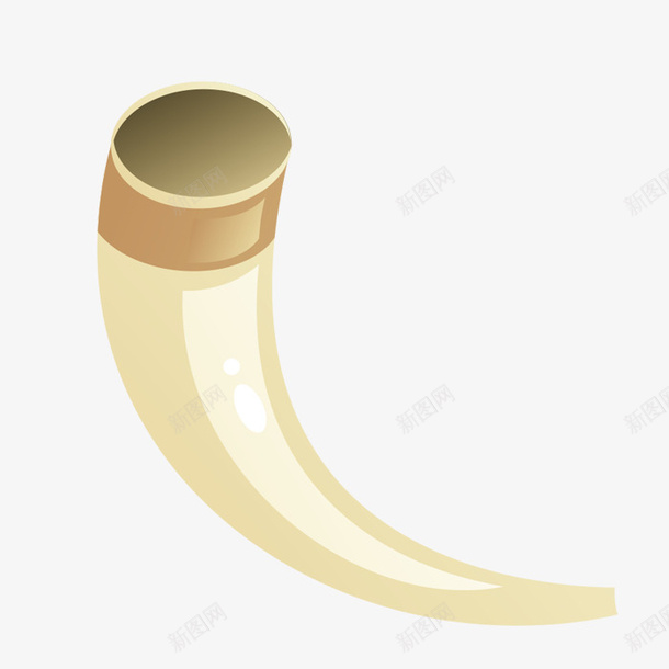 卡通号角png免抠素材_新图网 https://ixintu.com PNG图形 PNG装饰 卡通 号角 白色 装饰