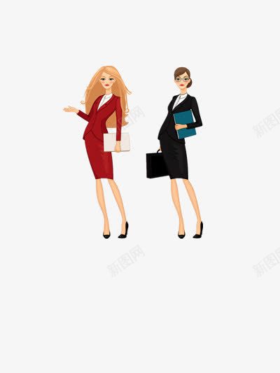 职场女性png免抠素材_新图网 https://ixintu.com OL 优雅 女性 干练 职场