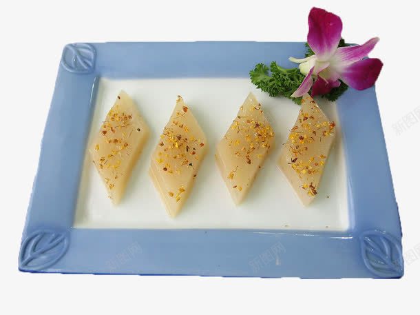 宫廷桂花糕png免抠素材_新图网 https://ixintu.com 中式 中式糕点 宫廷 平行四边形 桂花 桂花糕 甜点 糕点 食物 黄色