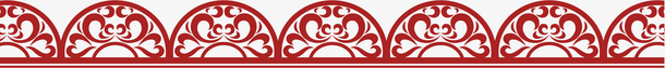 半圆边框矢量图ai免抠素材_新图网 https://ixintu.com 半圆 古典边条 欧式边条 红色边条 花朵 装饰边条 边条 矢量图
