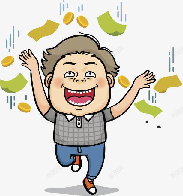 散落的金币纸币png免抠素材_新图网 https://ixintu.com am 借 借款 借钱 债务 卡通 压力大 压力山大 欠债 欠账 欠钱 烦 贷款