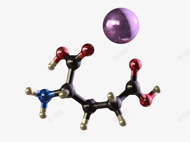 黑色谷氨酸钠分子形状png免抠素材_新图网 https://ixintu.com 分子形状 分子结构 原子 反光 发亮 圆球 最小单元 模型 物理化学术语 空间 阿伏伽德罗 顺序