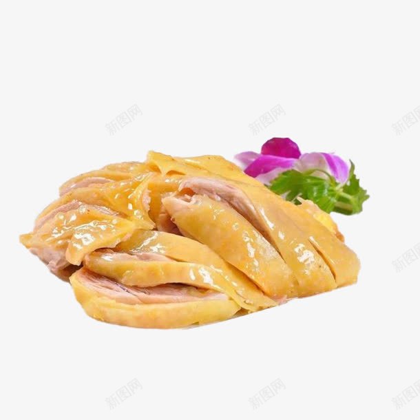 美味白斩鸡png免抠素材_新图网 https://ixintu.com 回味无穷 垂涎欲滴 家常菜 白切鸭 皮黄肉白 肉质肥美 香味四溢