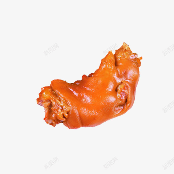 单个熟腊猪脚png免抠素材_新图网 https://ixintu.com 下酒菜 卤味猪蹄 卤香猪蹄 小吃猪脚 熟食 猪肉 猪腿 腊猪脚 酱肘子