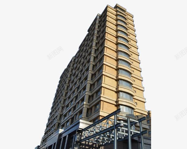 仰视居民楼建筑图标png_新图网 https://ixintu.com 仰视建筑 住宿 城市仰视 安全 居民楼