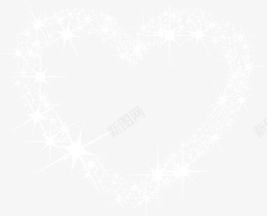 爱心png免抠素材_新图网 https://ixintu.com 炫光 爱心 闪光