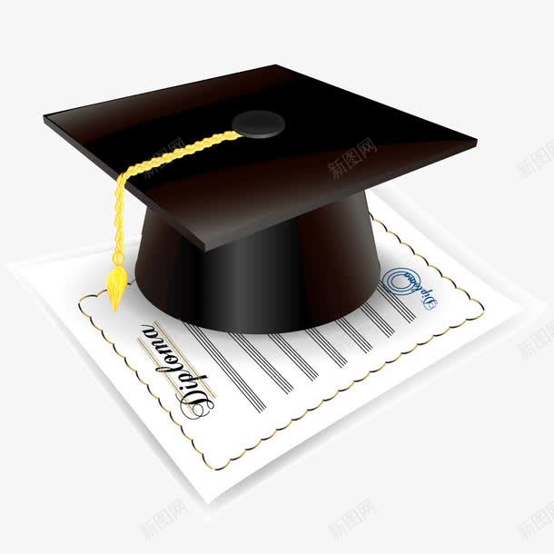 学士帽奖状装饰矢量图ai免抠素材_新图网 https://ixintu.com 奖状 学士 学士学位 学士帽 毕业 装饰矢量图 矢量图