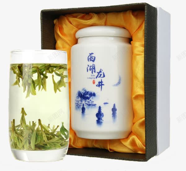 西湖龙井茶png免抠素材_新图网 https://ixintu.com 产品包装 产品实物 茶叶 西湖龙井