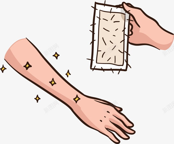 美容院手部去毛护理png免抠素材_新图网 https://ixintu.com SPA 化妆 去手毛 手部护理 护肤 美容院 美肤