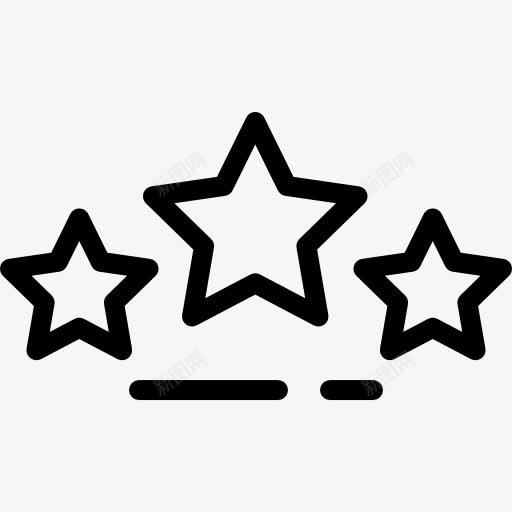 评级图标png_新图网 https://ixintu.com 喜爱 形状 形状和符号 明星 最喜欢的 标志 率 界面 等级