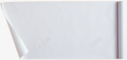 纸张png免抠素材_新图网 https://ixintu.com 书卷 书卷图案 卷纸 白色