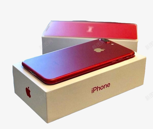 iphone7苹果新款手机plpng免抠素材_新图网 https://ixintu.com iPhone7 iPhone包装 iphone7 iphone7苹果新款手机plus海报首页主图展示免费下载 产品实物 包装 手机屏幕展示图 白色 盒子 红色 首页展示