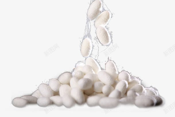 一堆蚕茧png免抠素材_新图网 https://ixintu.com 养蚕 吐丝 蚕丝 蚕丝蛋白 蚕茧