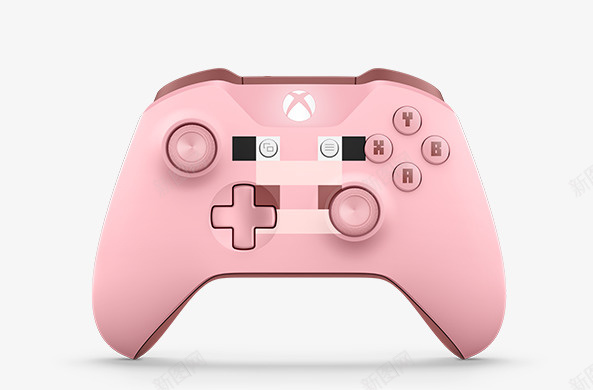 XBOXONES手柄png免抠素材_新图网 https://ixintu.com XBOX手柄 我的世界 游戏手柄 粉色猪