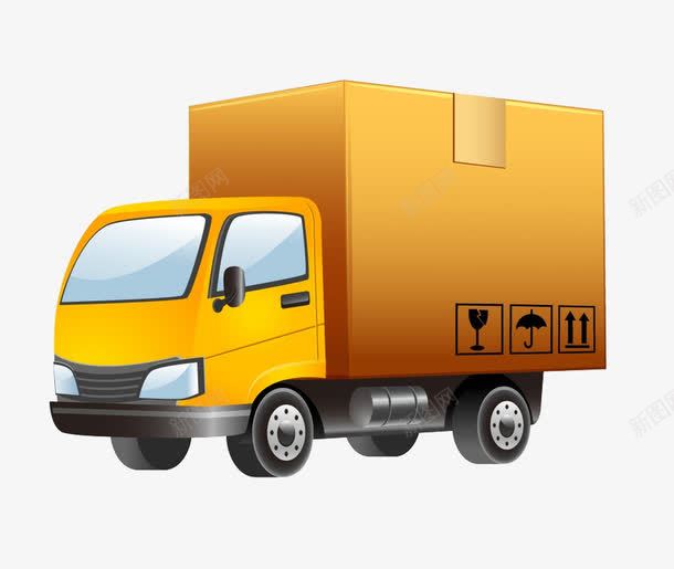 卡通物流车png免抠素材_新图网 https://ixintu.com Q版小火车 卡通物流车 快递车 拉货车 晕火车 智慧物流 汽车 物流 货车