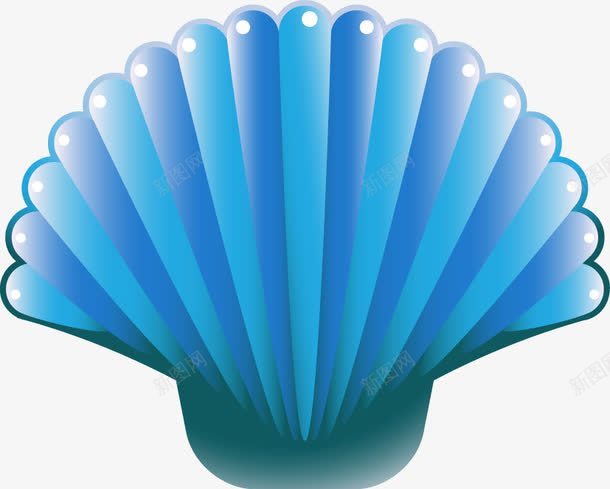 可爱卡通贝壳png免抠素材_新图网 https://ixintu.com 卡通 海产品 贝壳