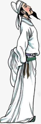 诗人李白png免抠素材_新图网 https://ixintu.com 诗人李白 静夜思