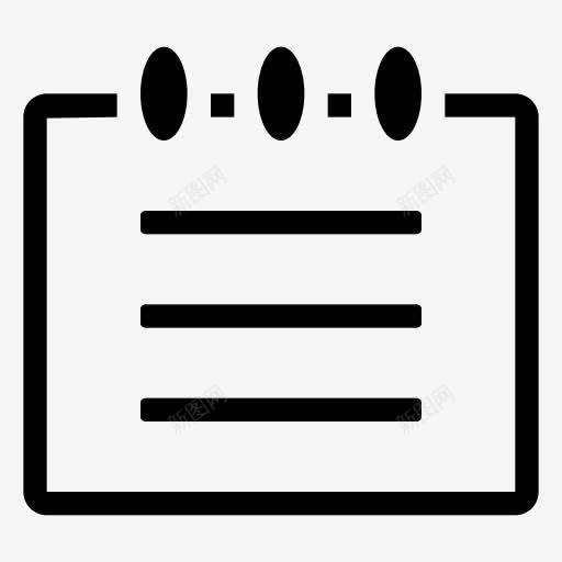 文件编辑备忘录注概述垫脑卒中文图标png_新图网 https://ixintu.com Document editor memo note outline pad stroke text 垫 备忘录 文件 文本 概述 注 编辑 脑卒中