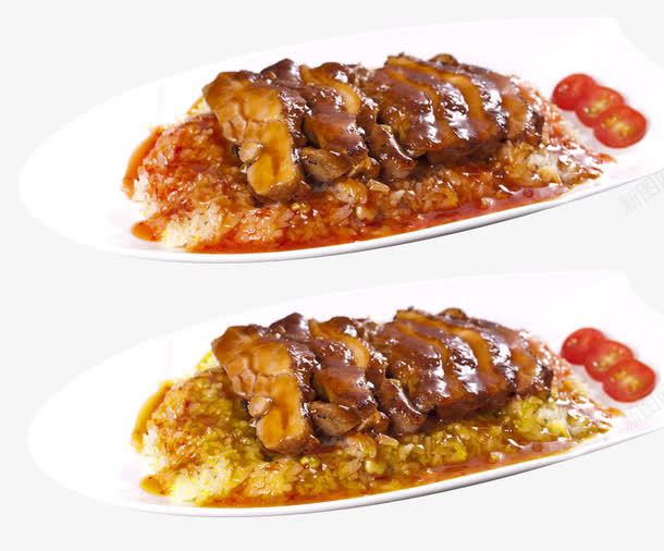 咖喱酱汁鸡扒饭2份png免抠素材_新图网 https://ixintu.com 2份 产品实物 咖喱 好吃 白饭 酱汁 鸡扒饭 鸡排