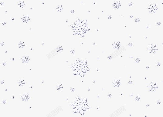 冬季雪花符合装饰元素png免抠素材_新图网 https://ixintu.com 元素 冬季 符合 装饰 雪花