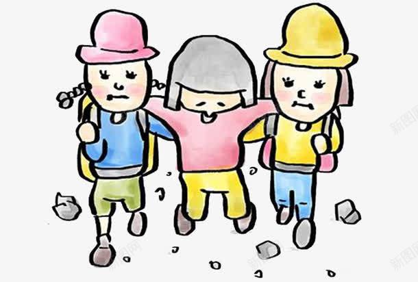 登顶路上png免抠素材_新图网 https://ixintu.com 互助 漫画 登顶