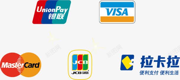 金融服务logo矢量图图标ai_新图网 https://ixintu.com 万事达卡 信用卡 维萨卡 金融 金融服务 银联 银行 矢量图