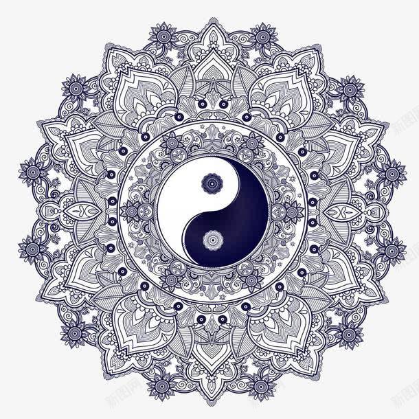 太极png免抠素材_新图网 https://ixintu.com 太极logo 平面素材 打太极 标志 阴阳