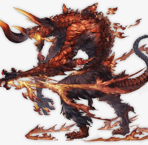 红色皮肤怪物游戏png免抠素材_新图网 https://ixintu.com 怪物 游戏 皮肤 红色