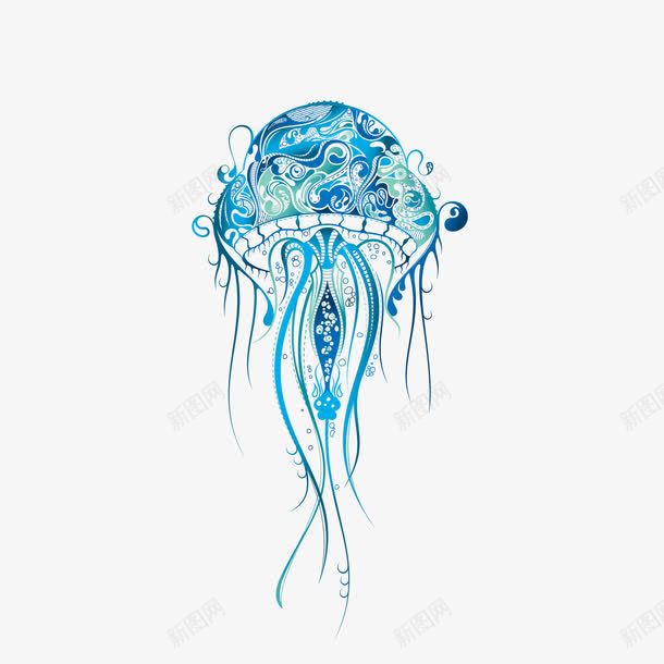 水母印花图案png免抠素材_新图网 https://ixintu.com T恤上图案 T恤印花图 卡通图案 可爱元素 彩色水母 服装设计 红色水母