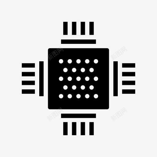 芯片电路IC集成电路微芯片微处图标png_新图网 https://ixintu.com Chip IC circuit ic integratedcircuit microchip microprocessor semiconductor 半导体 微处理器 微芯片 电路 芯片 集成电路