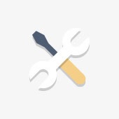 扳手螺丝刀工具png免抠素材_新图网 https://ixintu.com 工具 扳手 螺丝刀