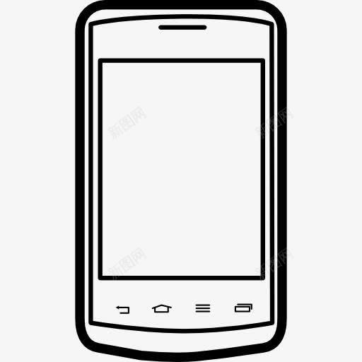 手机的流行模式LGOptimusL1X图标png_新图网 https://ixintu.com 外形 工具 工具和器具 手机 手机模型 擎天柱L1X 流行