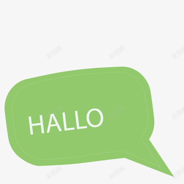 hello矢量图eps免抠素材_新图网 https://ixintu.com QQ聊天框 hallo qq 个性化 实用 才貌出众 简单 聊天框 鹤立鸡群 矢量图