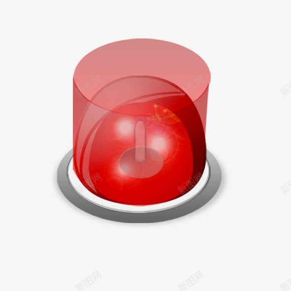 卡通警报灯png免抠素材_新图网 https://ixintu.com 光线 卡通警灯 危险 急救 报警 注意 灯光 红灯 警报灯 警报灯免抠png警报灯卡通 警报红灯 警示 警车
