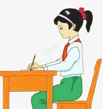 正确写作姿势png免抠素材_新图网 https://ixintu.com 作业 写作业 写作业姿势 写字姿势 坐姿端正 姿势