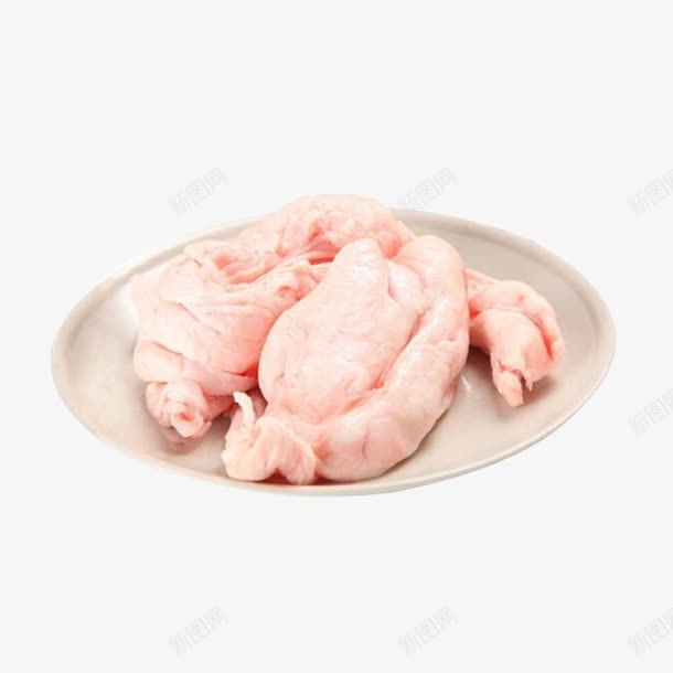 鲜猪油摆盘实拍图png免抠素材_新图网 https://ixintu.com 家禽 猪油 猪肉 生鲜 食品