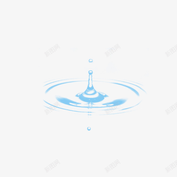 蓝色水元素9psd免抠素材_新图网 https://ixintu.com 免扣 水元素 蓝色 高清