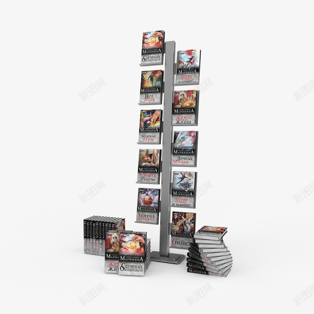 书店书架时尚杂志书png免抠素材_新图网 https://ixintu.com 书店 书店书架时尚杂志书 书本 书架 时尚杂志书 杂志书