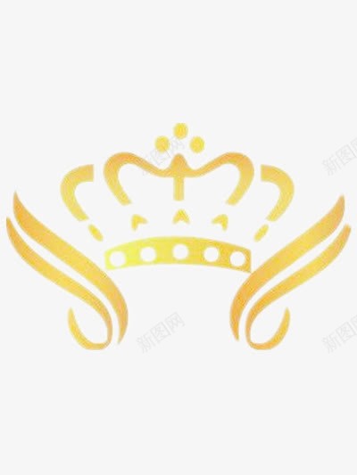 皇冠png免抠素材_新图网 https://ixintu.com 女王 权利 黄色