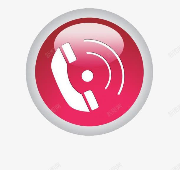 订购热线图标png_新图网 https://ixintu.com 图标 时尚 水晶图标 订购热线 订购电话