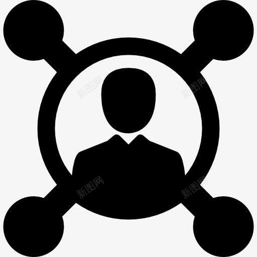 联属网络营销图标png_新图网 https://ixintu.com 佣金 手续费 接口 销售
