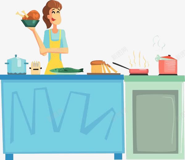 端着烤鸡的正在做饭的女士png免抠素材_新图网 https://ixintu.com 做饭 冒火 卡通 火 火焰 灼烧 炉火 点燃 烧饭 燃气火 燃气灶 燃烧 红的