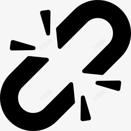 链路中断图标png_新图网 https://ixintu.com 打破 界面 管理界面编程 链接