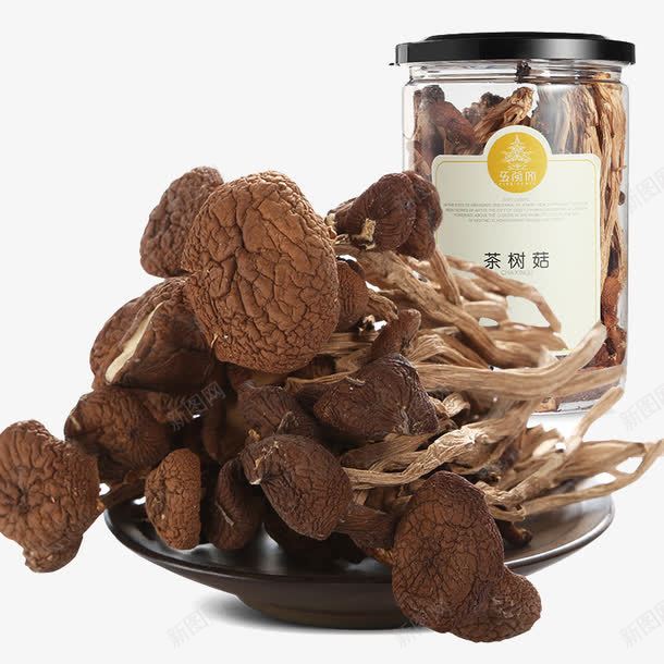 茶树菇干png免抠素材_新图网 https://ixintu.com 不开伞盖 产品实物 南北干货 干货 特产 福建古田香菇 茶树菇 茶树菇干 菌类