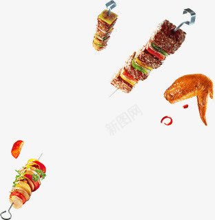 串串香油炸食品麻辣烫png免抠素材_新图网 https://ixintu.com 串串 油炸 食品 麻辣烫