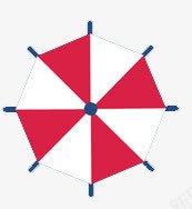 旅行海报图案元素png免抠素材_新图网 https://ixintu.com 卡通画 夏日 海滩风情 遮阳伞