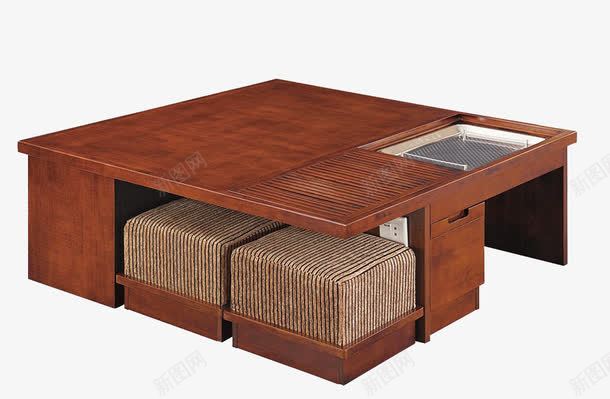 红木茶几png免抠素材_新图网 https://ixintu.com 多功能 家具 方桌