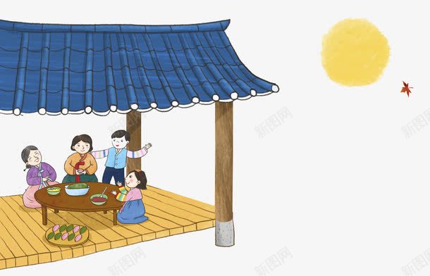 夜晚凉亭吃饭的一家人png免抠素材_新图网 https://ixintu.com 一家人 一家人手绘 乘凉 亲人 吃饭 吃饭古代 夜晚 家人 家庭 幸福 情亲 晚餐 温暖 温馨 融洽 血缘