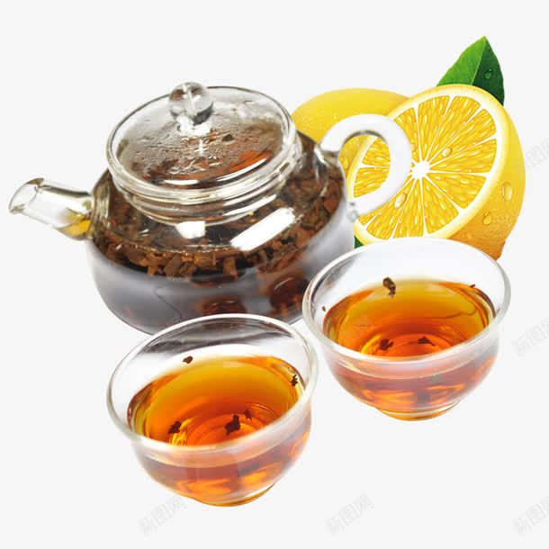 冻柠茶红茶柠檬png免抠素材_新图网 https://ixintu.com 冻柠茶 夏天解暑 柠檬 甜爽 红茶 美味 酸甜
